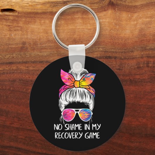 No Shame In My Recovery Game Sobriety Aa Na Anni T Sleutelhanger (Voorkant)