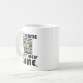 No Shame Shelf Game Leuk Gaming Motto Koffiemok (Voorkant links)