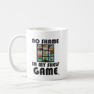 No Shame Shelf Game Leuk Gaming Motto Koffiemok