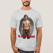 "No Shirt Sherlock" T-shirt (Voorkant)