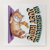 No Shortcuts. Just Reps Legpuzzel (Horizontaal)