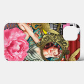 No-Signal - Cheeky Lady Digital Collage Case-Mate iPhone Case (Achterkant (horizontaal))