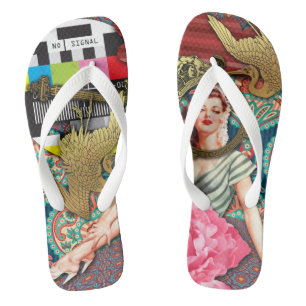 No-Signal - Cheeky Lady Teenslippers
