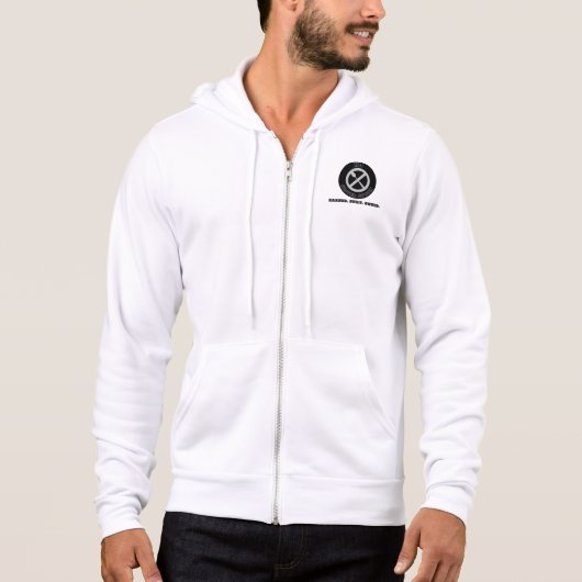 No Silver Spoon™ Cold Streets Bold Ambition Hustle Hoodie (Voorkant)