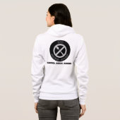 No Silver Spoon™ Cold Streets Bold Ambition Hustle Hoodie (Achterkant volledig)