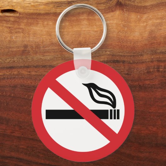 No Smoking Sleutelhanger (Voorkant)