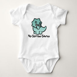 No-Sorrow-Saurus Dino Schattigheid Romper