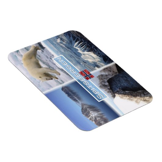 NO Spitsbergen - Svalbard - Fjord - Polar Beer - Magneet (Rechterzijde)