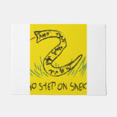 No Step On Snek Gadsden Flag Deurmat (Voorkant)