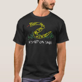 No Step On Snek Gadsden Flag T-shirt (Voorkant)