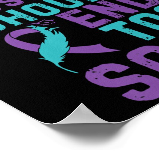 No Story Should End Too Soon Premium  Poster (Hoek)