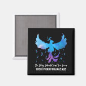 No Story Should End Too Soon, Suicide Prevention A Magneet (Voorkant / Achterkant)