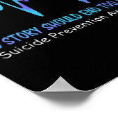 No Story Should End Too Soon Suicide Prevention Aw Poster (Hoek)