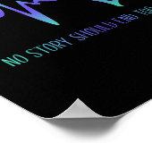 No Story Should End Too Soon Suicide Prevention Aw Poster (Hoek)