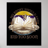 No Story Should End Too Soon Suicide Prevention Aw Poster (Voorkant)