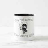 No Stress, Just Viking Spirit Mok (Midden)