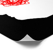 No Strings Attached Funny Sarcastic Saying Adult H Poster (Hoek)