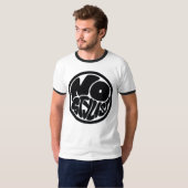 NO STYLIST black emblem ringer T-Shirt (Voorkant volledig)