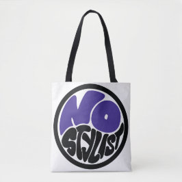NO STYLIST dubbel purp embleem Tote Bag