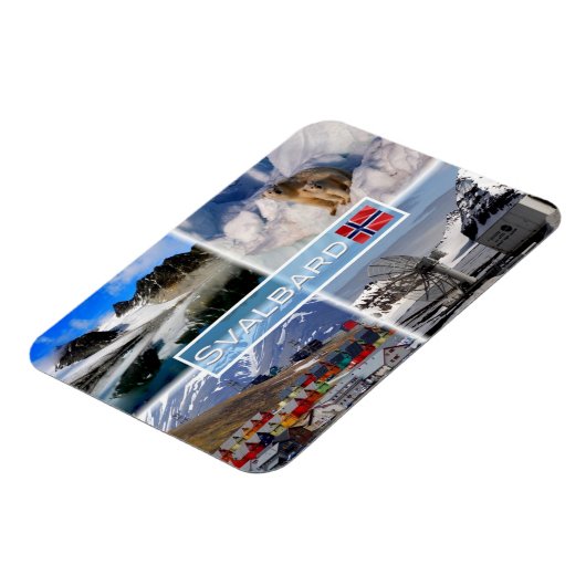 NO Svalbard - Gullybreen Magdalenefjorden - Magneet (Linkerzijde)