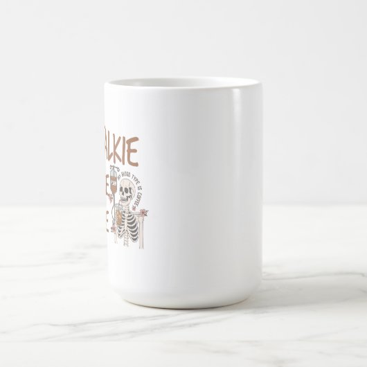 No Talkie Before Coffee funny cat lover gift Koffiemok (Center)