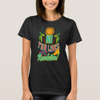 No Tan Lines Revolution zonnebaden T-shirt