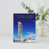 No Tell Hotel Briefkaart (Staand voorkant)
