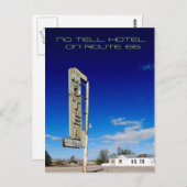 No Tell Hotel Briefkaart (Voorkant / Achterkant)