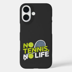 No Tennis, No Life - Design Sportive and Dynamic iPhone 16 Hoesje