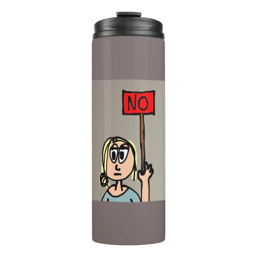 No Thermosbeker (Voorkant)