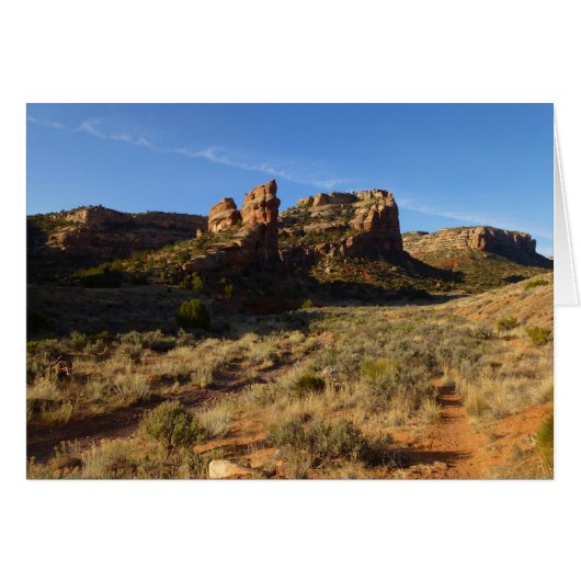 No Thoroughfare Canyon Colorado National Monument (Voorkant Horizontaal)