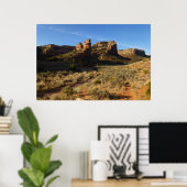 No Thoroughfare Canyon Colorado National Monument Poster (Thuiskantoor)