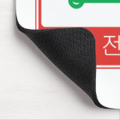 NO Thoroughfare for NEVs Korean Traffic Sign Muismat (Hoek)