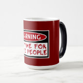 No Time Toxic People Boundaries Self Care Quote Magische Mok (Voorkant rechts)