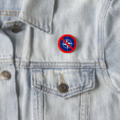 No to NATO Ronde Button 3,2 Cm (In situ)