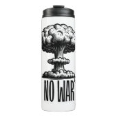 NO TO WAR Mug Thermosbeker (Voorkant)