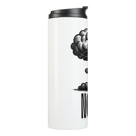 NO TO WAR  Mug Thermosbeker (Gedraaid links)