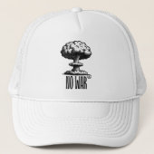NO TO WAR Trucker Hat Trucker Pet (Voorkant)
