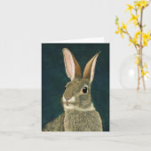 "No Tricks" — Cottontail Kaart (Gele Bloem)