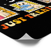 No Tricks Just S Funny Halloween Ghost Nursing  Poster (Hoek)