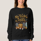 No Tricks Just Treats | ExDesigner | Halloween Trui (Voorkant)