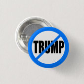 "NO TRUMP" 1,25 inch Ronde Button 3,2 Cm (Voorkant /achterkant)