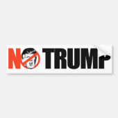 NO TRUMP -.png Bumpersticker (Voorkant)