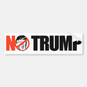 NO TRUMP -.png Bumpersticker
