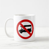 NO Tuk TAXI ⚠ Thai Road Sign ⚠ Koffiemok (Links)