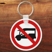 NO Tuk TAXI ⚠ Thai Road Sign ⚠ Sleutelhanger (Voorkant)