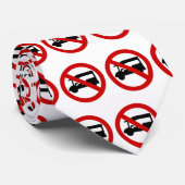 NO Tuk TAXI ⚠ Thai Road Sign ⚠ Stropdas (Opgerold)