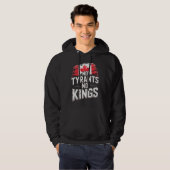 No Tyrants No Kings Canada Freedom Protest Hoodie (Voorkant volledig)