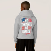 No Tyrants No Kings Patriotic Freedom Activism Tee (Achterkant volledig)