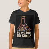 No Tyrants No Kings T-shirt (Voorkant)